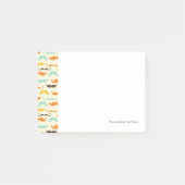 Post-it® Motif 3 de moustache (Devant)