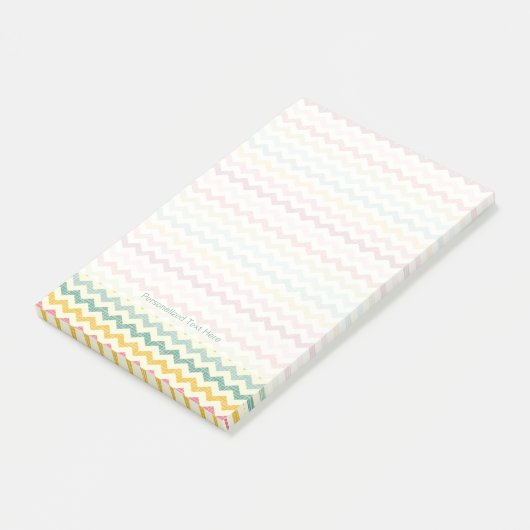 Post-it® Motif 4 de Chevron (Incliné)