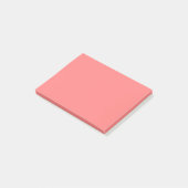 Post-it® motif à fleurs roses (Incliné)