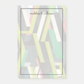 Post-it® Motif à flux de suspension diagonal (Devant)