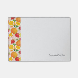 Post-it® Motif abstrait avec la fraise