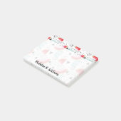 Post-it® Motif abstrait de pastèque (Incliné)