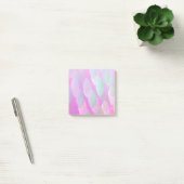 Post-it® Motif Abstrait moderne | Magenta Purple Rose Turqu (Bureau)
