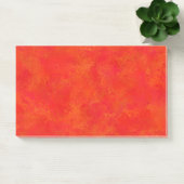 Post-it® Motif Abstrait Orange Rouge (Bureau)