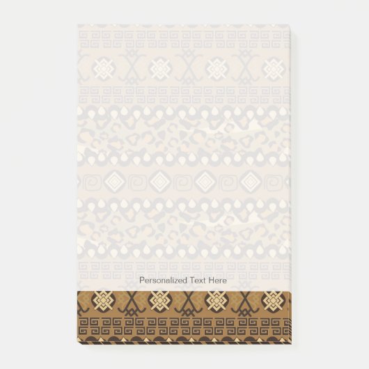 Post-it® motif africain de la peau de guépard (Devant)