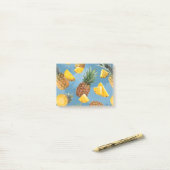 Post-it® Motif Ananas 2 (Sur un bureau)