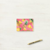 Post-it® Motif Ananas 5 (Sur un bureau)