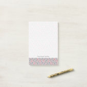 Post-it® motif Ancre (Sur un bureau)