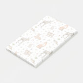 Post-it® Motif animal de bois mou (Incliné)