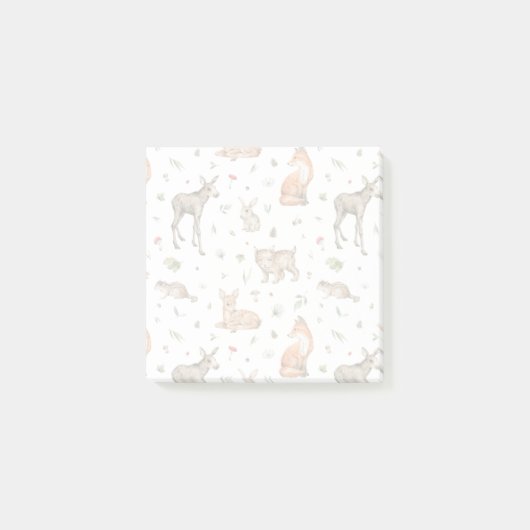 Post-it® Motif animal de bois mou (Devant)