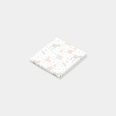 Post-it® Motif animal de bois mou (Incliné)