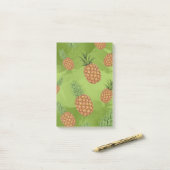 Post-it® Motif aquarelle d'ananas 4 (Sur un bureau)