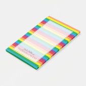 Post-it® Motif arc-en-ciel simple (Incliné)