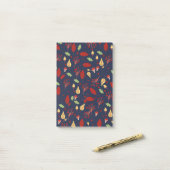 Post-it® Motif automne chute (Sur un bureau)