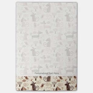 Post-it® motif aux chiens mignons