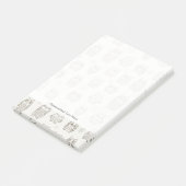 Post-it® Motif aux hiboux (Incliné)