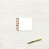 Post-it® Motif avec chouettes amoureuses (Sur un bureau)