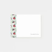 Post-it® motif avec de beaux pandas avec des coeurs (Devant)