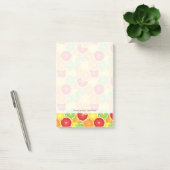 Post-it® Motif avec des agrumes (Bureau)