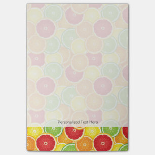 Post-it® Motif avec des agrumes