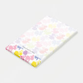 Post-it® motif avec des lapins de Pâques (Incliné)