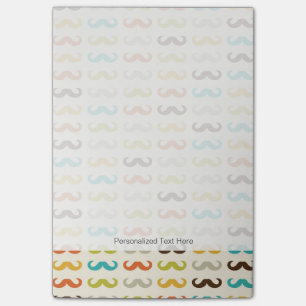 Post-it® Motif avec la moustache
