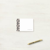 Post-it® motif avec le petit sommeil d'ours (Sur un bureau)