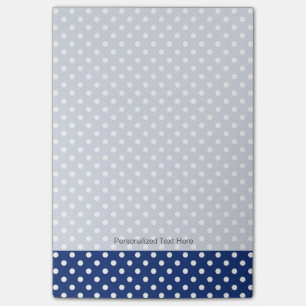 Post-it® Motif avec le pois blanc
