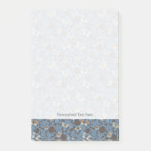 Post-it® motif avec les roses et le papillon (Devant)