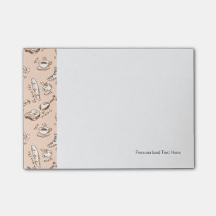 Post-it® Motif avec nourriture