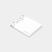 Post-it® motif avec oiseaux de caricature (Incliné)
