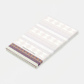 Post-it® motif aztèque coloré (Incliné)