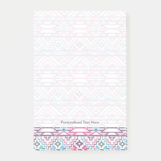 Post-it® Motif aztèque géométrique abstrait 3 (Devant)