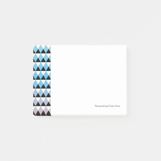 Post-it® Motif aztèque tribal d'Ombre (Devant)