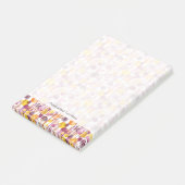 Post-it® Motif blanc à rayures (Incliné)