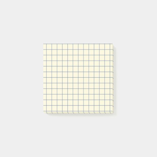 Post-it® Motif blanc Clean Grid Design Office (Devant)