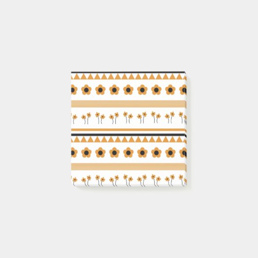 Post-it® Motif Boho triangle de bordure (Devant)