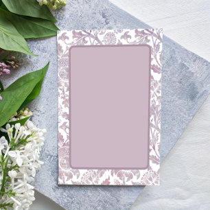Post-it® Motif botanique vintage Mauve