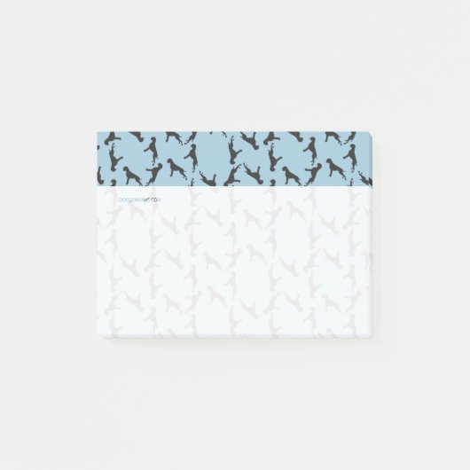 Post-it® Motif boxeur (Devant)