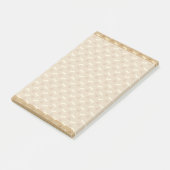 Post-it® Motif Brown d'os d'empreinte de patte (Incliné)