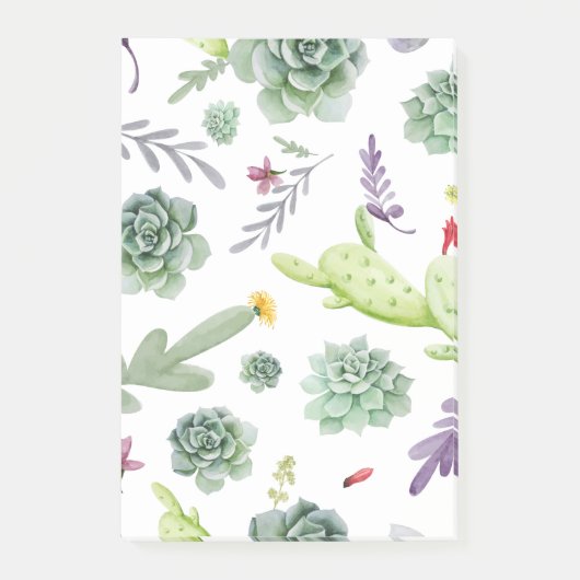 Post-it® Motif Cactus (Devant)