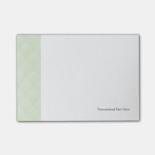 Post-it® Motif classique de feuillage dans le blanc et le