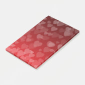 Post-it® Motif Cœurs 19 (Incliné)