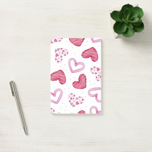 Post-it® Motif Cœurs 36 (Bureau)