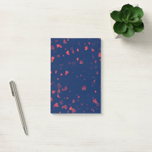 Post-it® Motif Cœurs 40 (Bureau)
