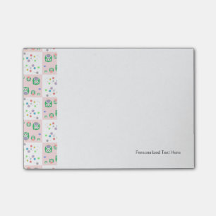 Post-it® Motif coloré de hibou pour les enfants 2