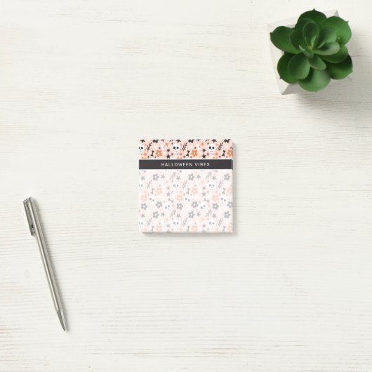 Post-it® Motif crâne de fleurs (Bureau)