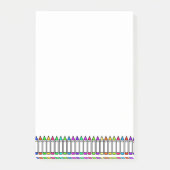 Post-it® Motif Crayon de dessin (Devant)