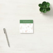 Post-it® Motif d'amis animaux de bois mignon (Bureau)