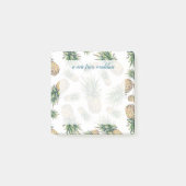 Post-it® Motif d'ananas d'aquarelle (Devant)